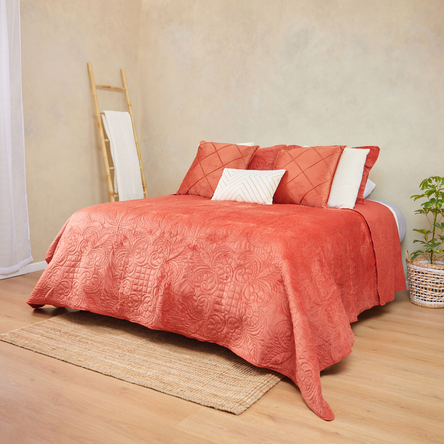 Quilt Belle Noite Velvet / 2 Plazas image number 2.0